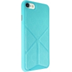 Чехол Ozaki O!coat 0.3+Totem Versatile для iPhone 7. Материал пластик/полиуретан. Цвет: синий.