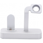 Док станция COTEetCI base dock для iPhone and Apple Watch (silver)