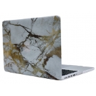 Чехол-накладка пластиковая i-Blason для Macbook Air 11 (White/Gold Marble)