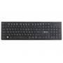 Клавиатура INTRO KW555 Slim,черная, беспроводная