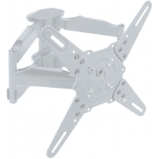Наклонно-поворотный настенный кронштейн Kromax ATLANTIS-45 white