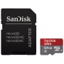 Карта памяти Sandisk Ultra microSDXC Class 10 UHS-I 48MB/s 64GB + SD adapter (SDSQUNB-064G-GN3MA)