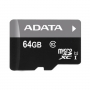 Карта памяти MicroSD 64GB A-Data Premier UHS-I Class 10 ADATA 40/15 MB/s + SD адаптер