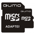 MicroSD 2GB QUMO +SD адаптер