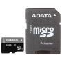 Карта памяти MicroSD 64GB A-Data Premier UHS-I Class 10 ADATA 40/15 MB/s + SD адаптер