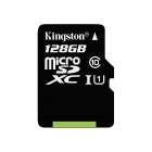 MicroSD 128GB  Kingston  Class10 UHS-I 45R Single Pack без адаптера
