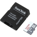 MicroSD 32GB  SanDisk Class 10 Ultra UHS-I 48Mb/s Imaging+ адаптер