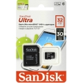 MicroSD 32GB  SanDisk Class 10 Ultra 30Mb/s + адаптер
