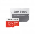 Карта памяти MicroSD  128GB  Samsung Class 10 Evo Plus UHS-I U3 (90 Mb/s) + SD адаптер