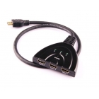 Кабель-сумматор 3xHDMI (F) -> HDMI (M) Premier 5-871, 0.5 метра