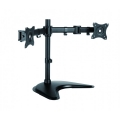 Наклонно-поворотный настольный кронштейн на два монитора iTech MBS-12M black