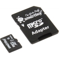 Карта памяти MicroSD 256GB Smartbuy Class 10 UHS-1 с адаптером SD