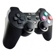 Геймпад OXION OGP04BK, чёрный. 12 + 2 аналоговых стика. USB 2.0/PS3. Проводной, длина шнура: 1.5 метра