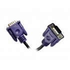 Кабель SVGA TV-COM QCG120H-10M 2 фильтра, длина 10 метров