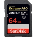 Карта памяти SDXC 64GB Sandisk Class 10 Extreme Pro UHS-Il 280/250MB/s (SDSDXPB-064G-G46)