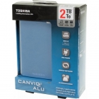 Внешний HDD Toshiba  2 TB Stor.e Canvio Alu 3S голубой 2.5", USB 3.0