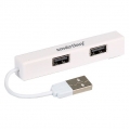 USB - Xaб Smartbuy 4 порта, белый (SBHA-408-W)
