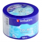 Диск VERBATIM CD-R 80 (52х) Shrink (50)