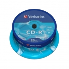 Диск VERBATIM CD-R 80 (52х) Shrink (25) (300)