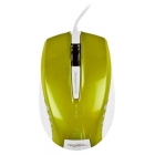 Мышь проводная E-BLUE Dynamic, зелёная, USB