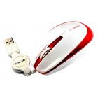 Мышь проводная E-BLUE Nion2 Retractable, белая