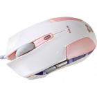 Мышь проводная E-BLUE Cobra Type-S розовая