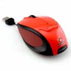 Мышь проводная E-BLUE Extency, красная