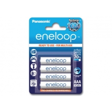 Аккумулятор PANASONIC R03 eneloop BK-4MCCE/4BE (750mAh) (4 штуки в блистере)