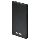 ЗУ Buro RA12000-AL-BK Li-Pol, 12000mAh, 2.1A+1A, черный, 2xUSB