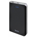 ЗУ Buro RA-25000 Li-Ion, 25000mAh, 2.1A+1A, черный/темно-серый, 2xUSB