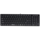 Клавиатура INTRO KM490 Slim, USB, черная, беспроводная