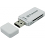 Картридер  Transcend  F5 белый  USB3.0 SD/microSD