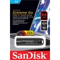Флешка USB 3.1 64GB SanDisk CZ800 Extreme GO R/W up to 200/150MB/s