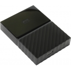 Внешний жесткий диск HDD  WD  2 TB  My Passport чёрный, 2.5", USB 3.0