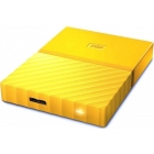 Внешний жесткий диск HDD  WD  3 TB  My Passport желтый, 2.5", USB 3.0