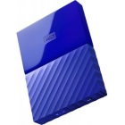 Внешний жесткий диск HDD  WD  2 TB  My Passport синий, 2.5", USB 3.0